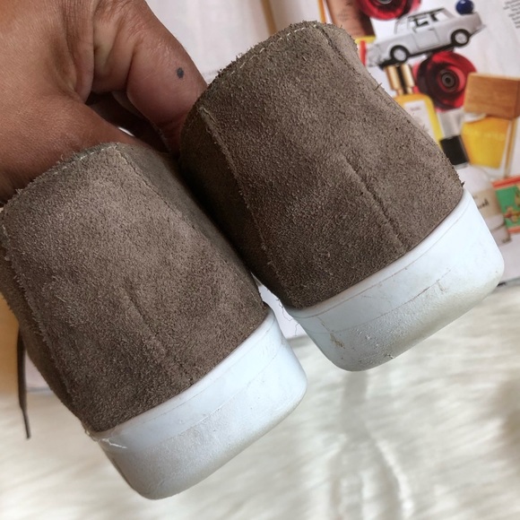 Munro American Taupe Suede Sneakers - Picture 3 of 8